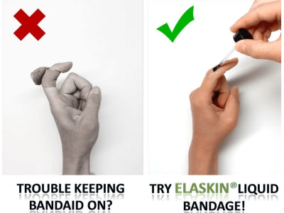 ElaSkin® Liquid bandage v.s. Band-Aid: Why ElaSkin is a Better Way?